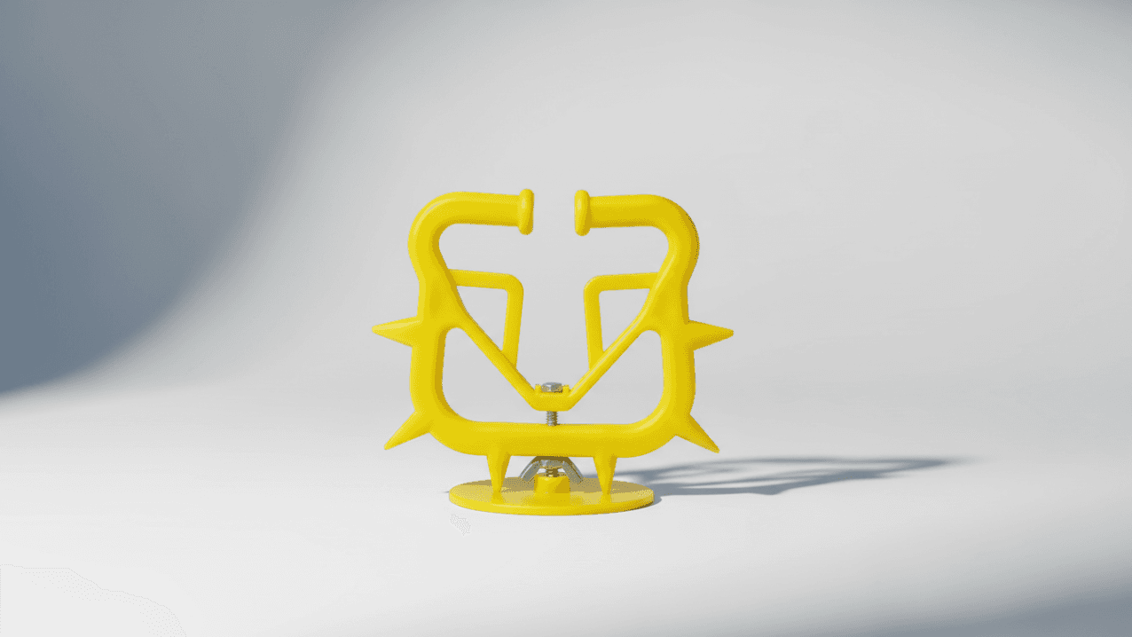 Plastic Weaning Preventer for Cattle