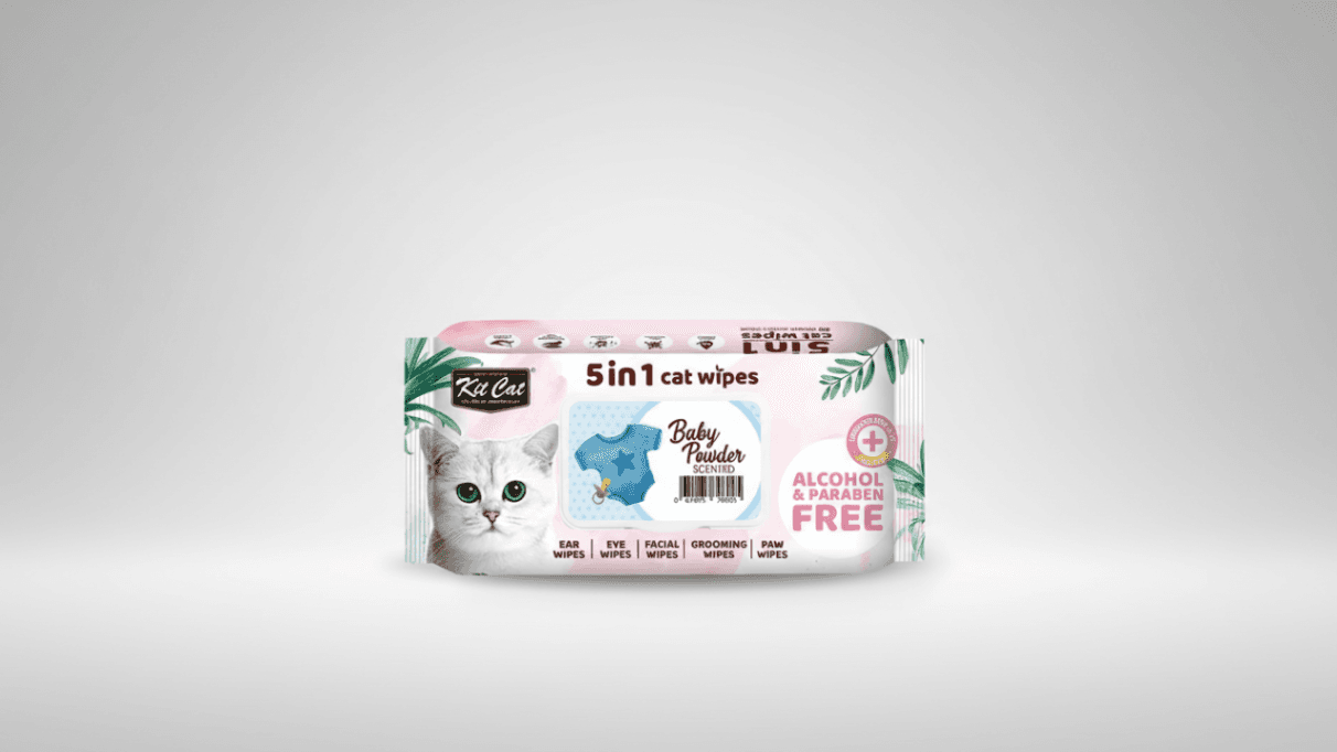 Kit Kat Scented Wipes for Cats