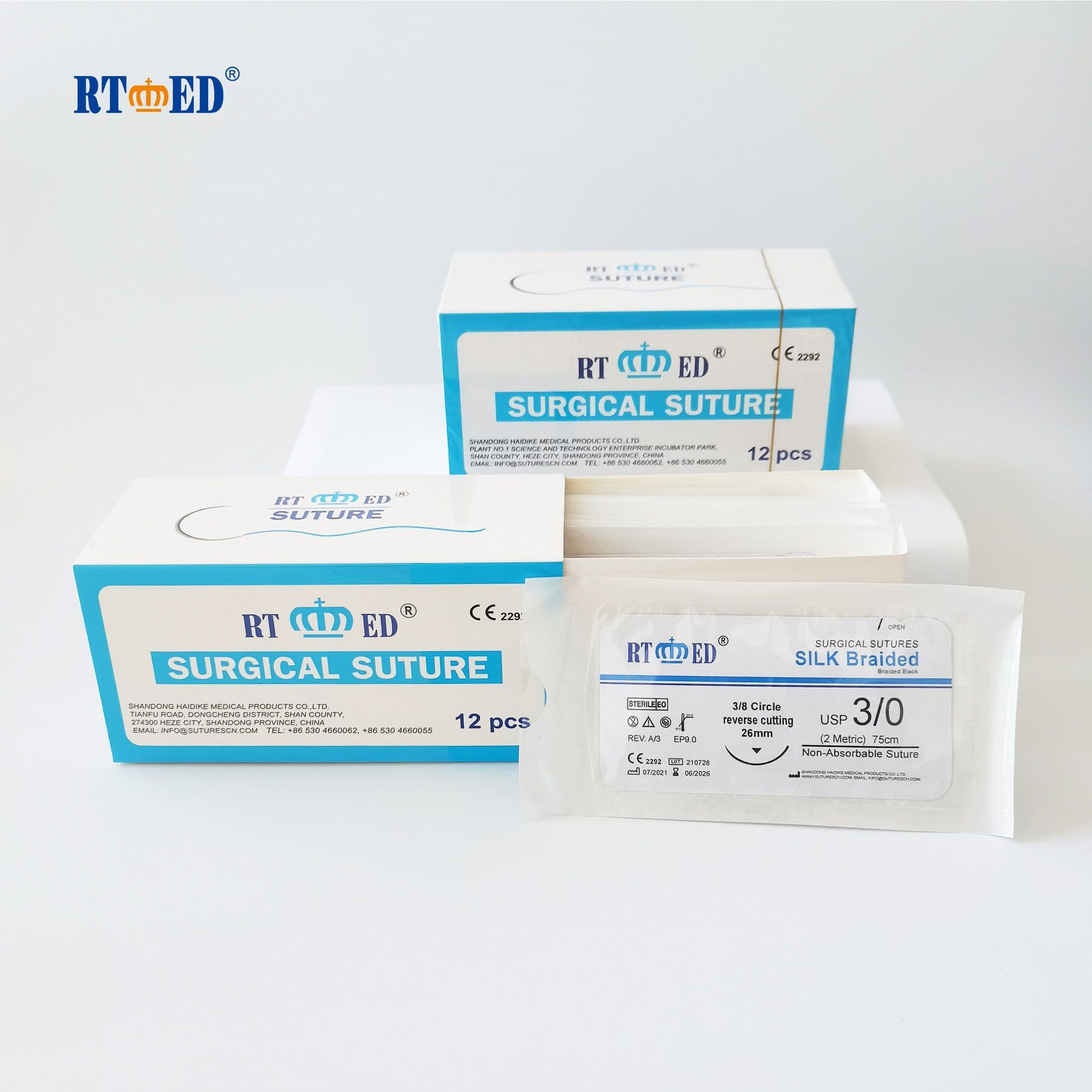 Sterile Veterinary Surgical Suture with Needle